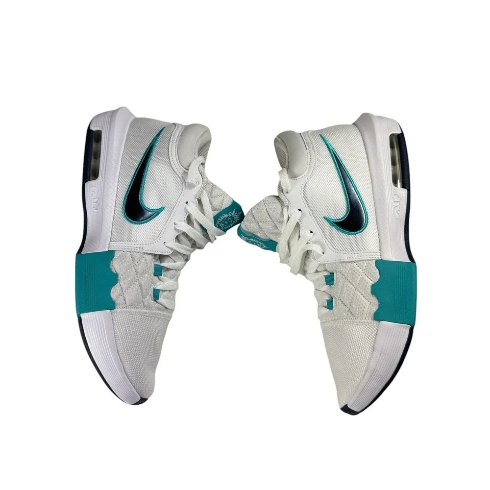 Nike LeBron Witness VIII 8 White Obsidian Dusty Cactus HQ2139-101 Mens 11 NIB
